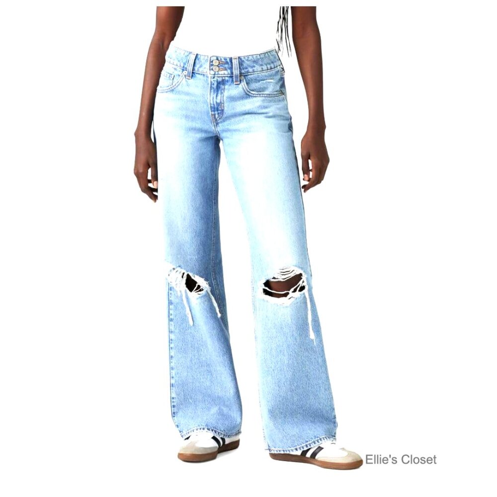 Superlow Jeans Slim Fit Low Rise 9 1/8 Inseam 32